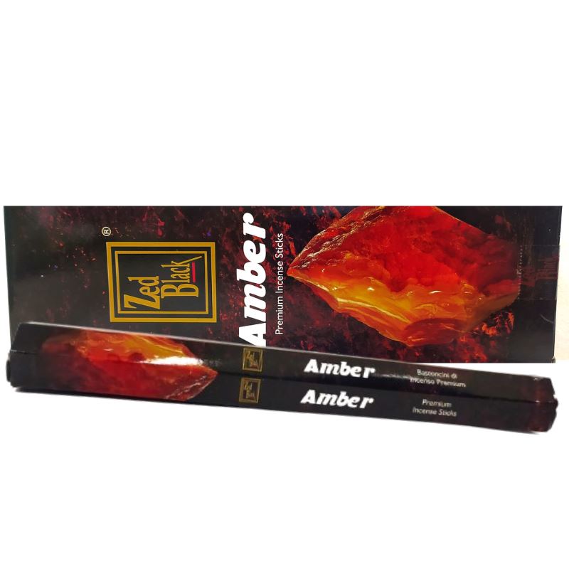 Amber Premium Agarbatti 20stks - Zed Black Zed Black 20stksX1pc 