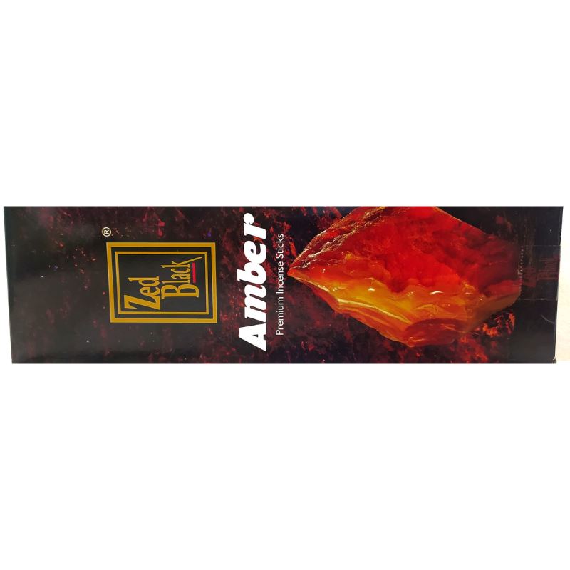 Amber Premium Agarbatti 20stks - Zed Black Zed Black 20stksX6pc 