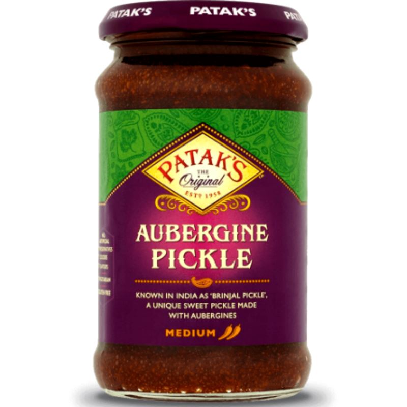 Aubergine/Brinjal Pickle 312g - Patak's Patak´s 