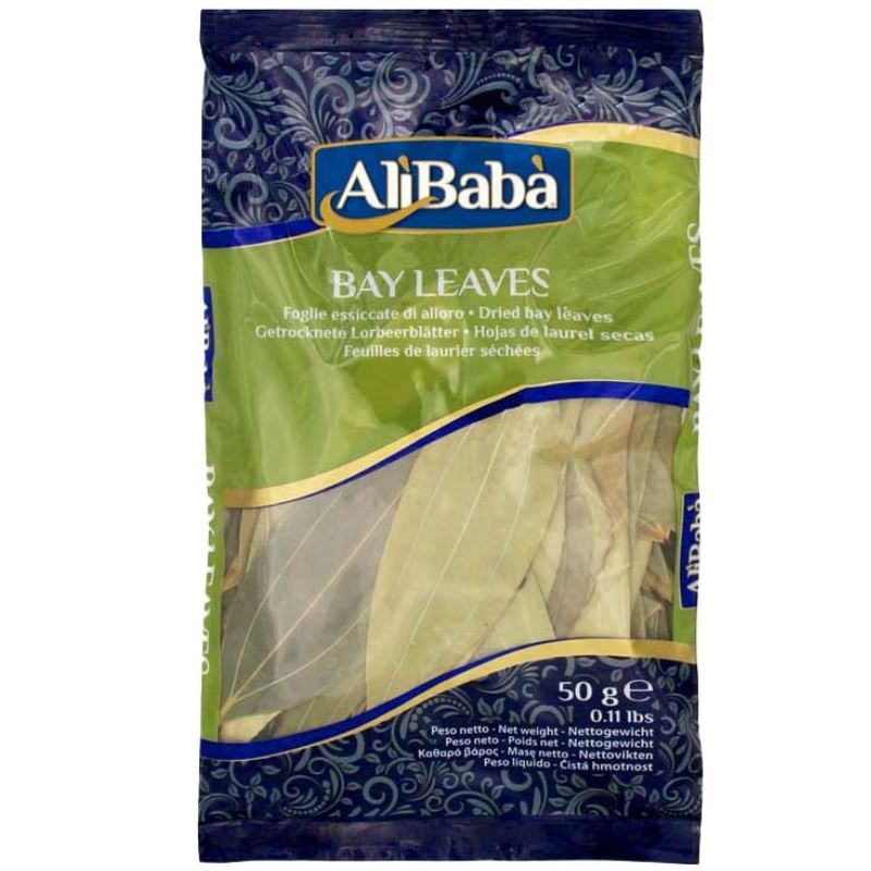 Bay Leaves (Tej Patta) 50g - Ali Baba Spice Baazwsh 