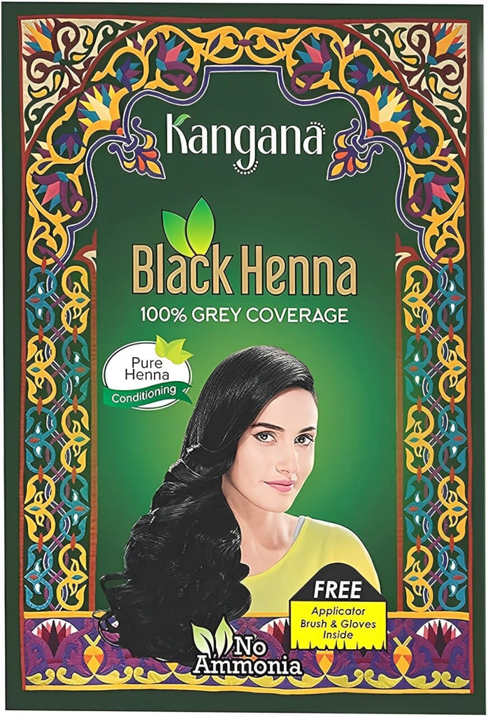 Black Mehndi Powder 60g - Kangana Kangana 