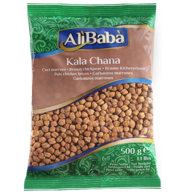 Brown Chickpeas (Kala Chana) - Ali Baba / TRS Baazwsh 500g 
