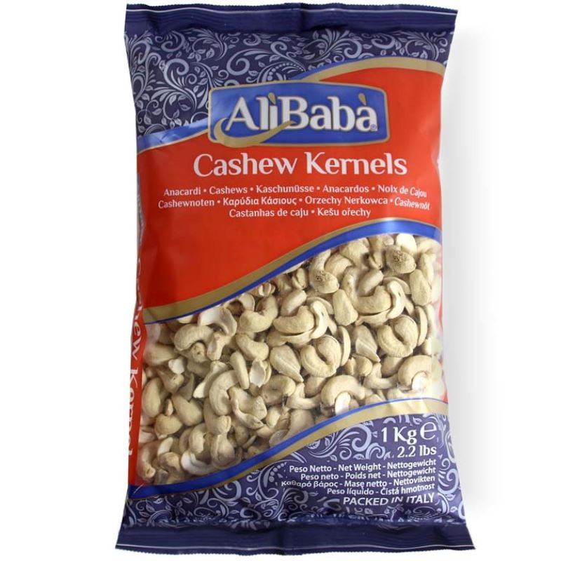 Cashew Kernels (Caju/Kaju) - Ali Baba Ali Baba 1kg 