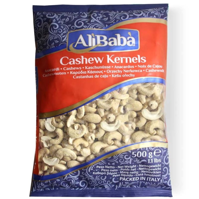 Cashew Kernels (Caju/Kaju) - Ali Baba Ali Baba 500g 