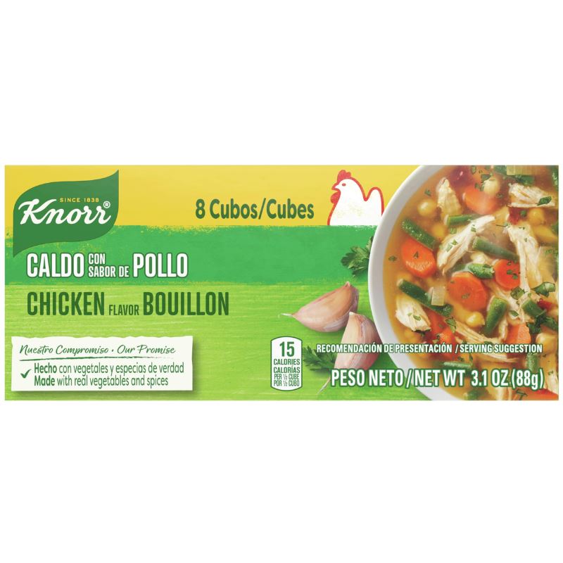 Chicken Cube 8G X 9PCS - Knorr Spice Knorr 