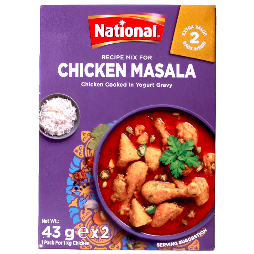 Chicken Masala 86g - National National 