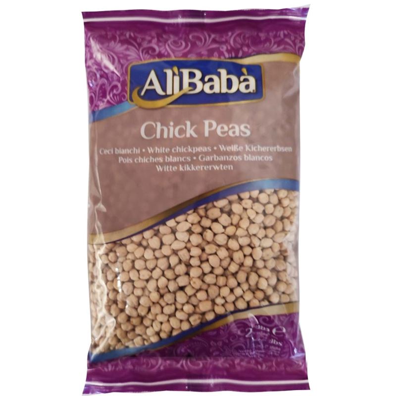 Chickpeas (White Chana) - Ali Baba Baazwsh 2kg 