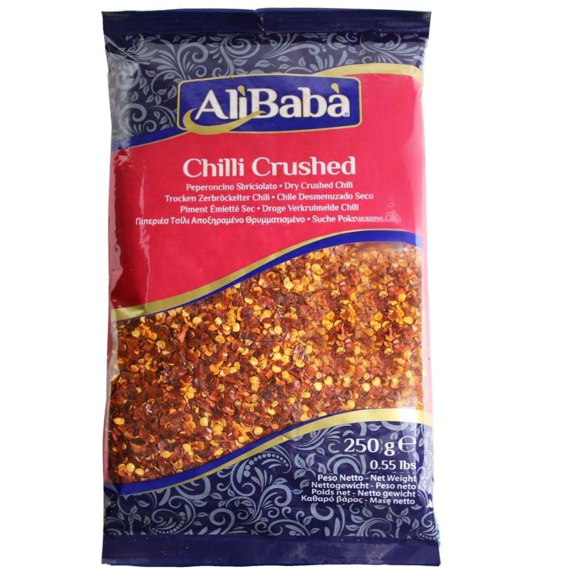 Chilli Crushed (Kuti Lal Mirch) - Ali Baba Spice Baazwsh 250g 