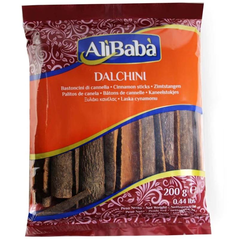 Cinnamon Sticks (Dalchini) - Ali Baba Spice Baazwsh 200g 