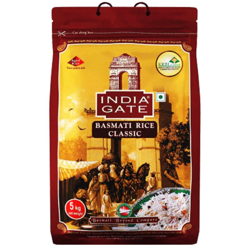 Classic Basmati Rice 5kg - India Gate India Gate 
