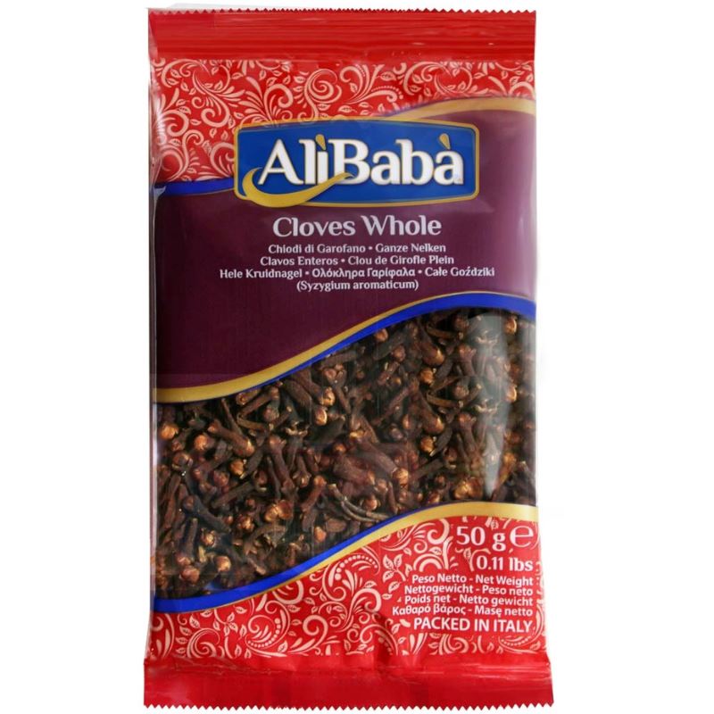 Clove Whole (Laung) - Ali Baba Spice Baazwsh 50g 
