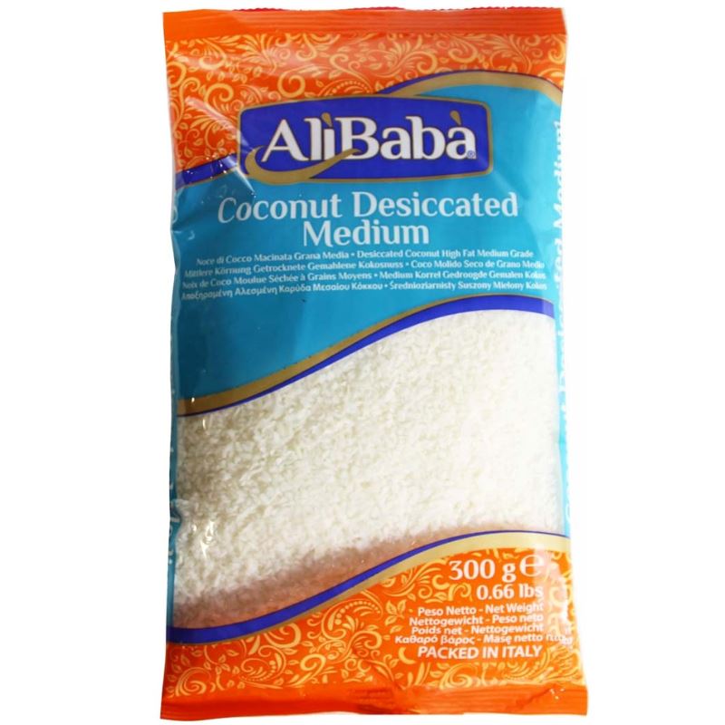 Coconut Desiccated Medium 300g - Ali Baba Ali Baba 