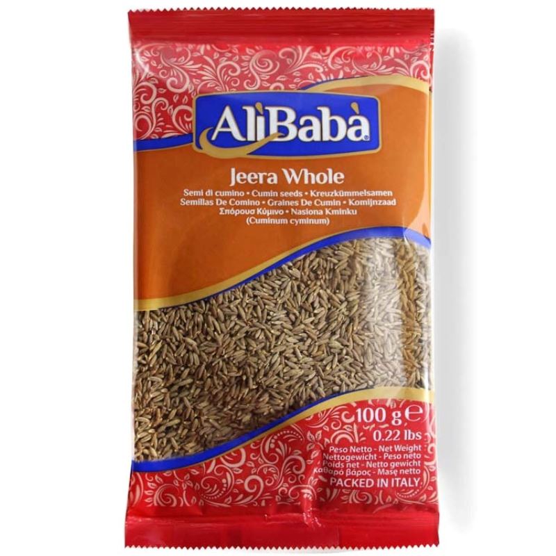 Cumin Seeds (Jeera Whole) - Ali Baba Spice Baazwsh 100g 