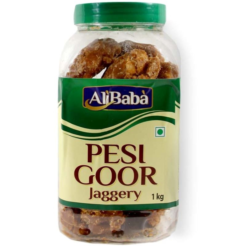 Desi Pesi Gur (Jaggery) - Ali Baba Baazwsh 1kg 