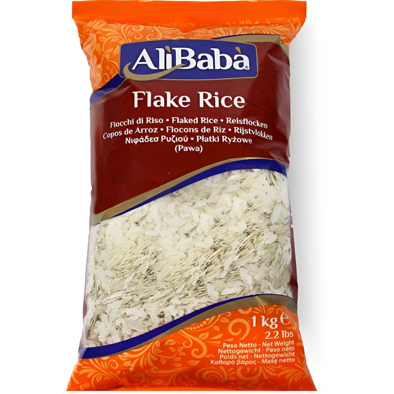 Flake Rice/Poha (Medium) - Ali Baba/TRS Baazwsh 1kg 