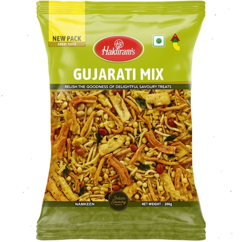 Gujrati Mixture 200g - Haldiram's Haldiram`s 
