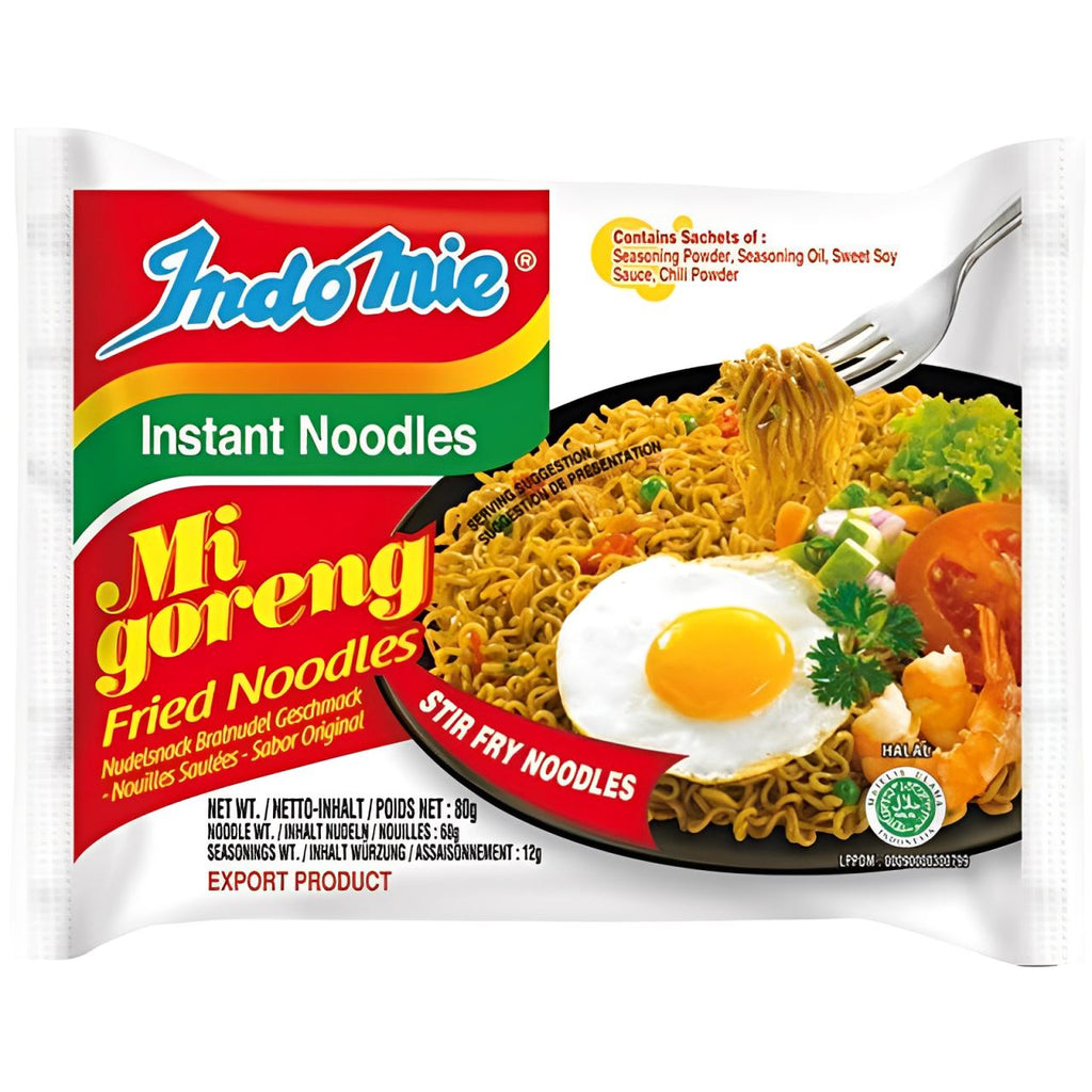 Instant Mi Goreng Noodle (Fried Noodles) 75g - Indomie Indomie 75g 
