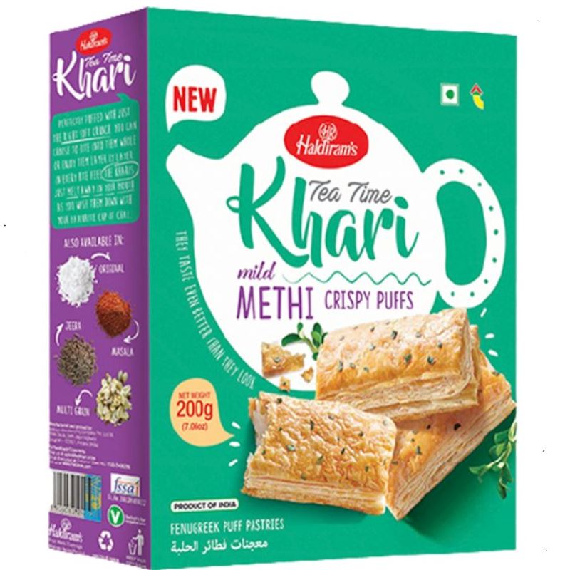 Khari Puff Methi 200g - Haldiram's Haldiram`s 