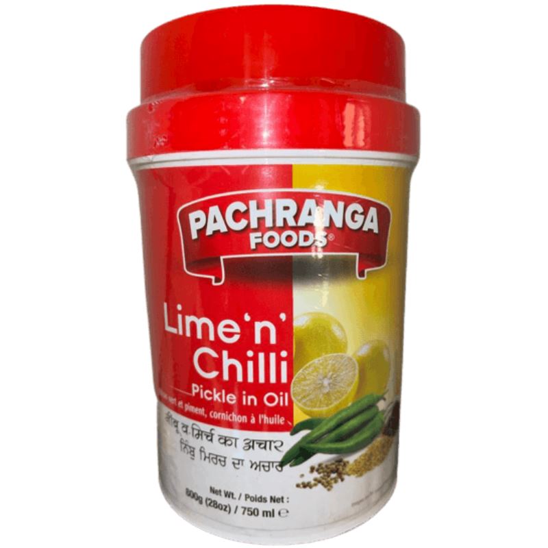 Lime & Chilli Pickle 800g - Pachranga Pachranga 