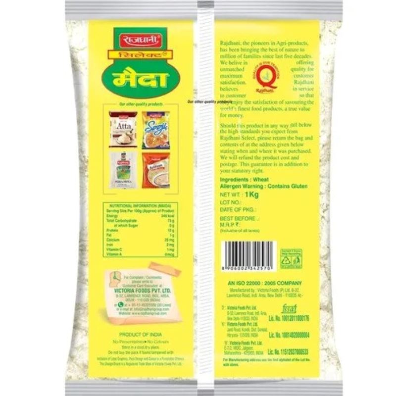 Maida Flour 1kg - Rajdhani Rajdhani 