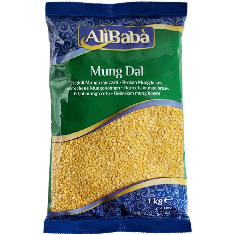Moong Dal Yellow (Mung dal) - Ali Baba Baazwsh 1kg 