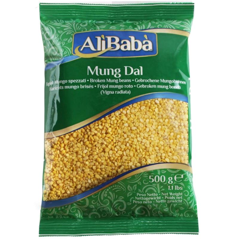 Moong Dal Yellow (Mung dal) - Ali Baba Baazwsh 500g 
