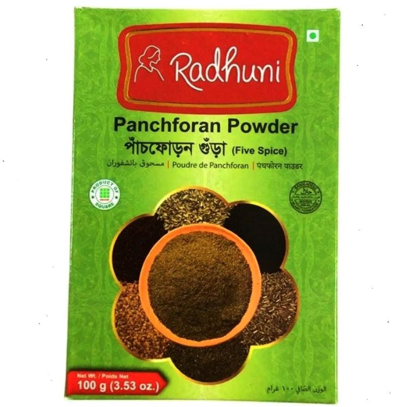 Panchforan Powder 100g - Radhuni Baazwsh 