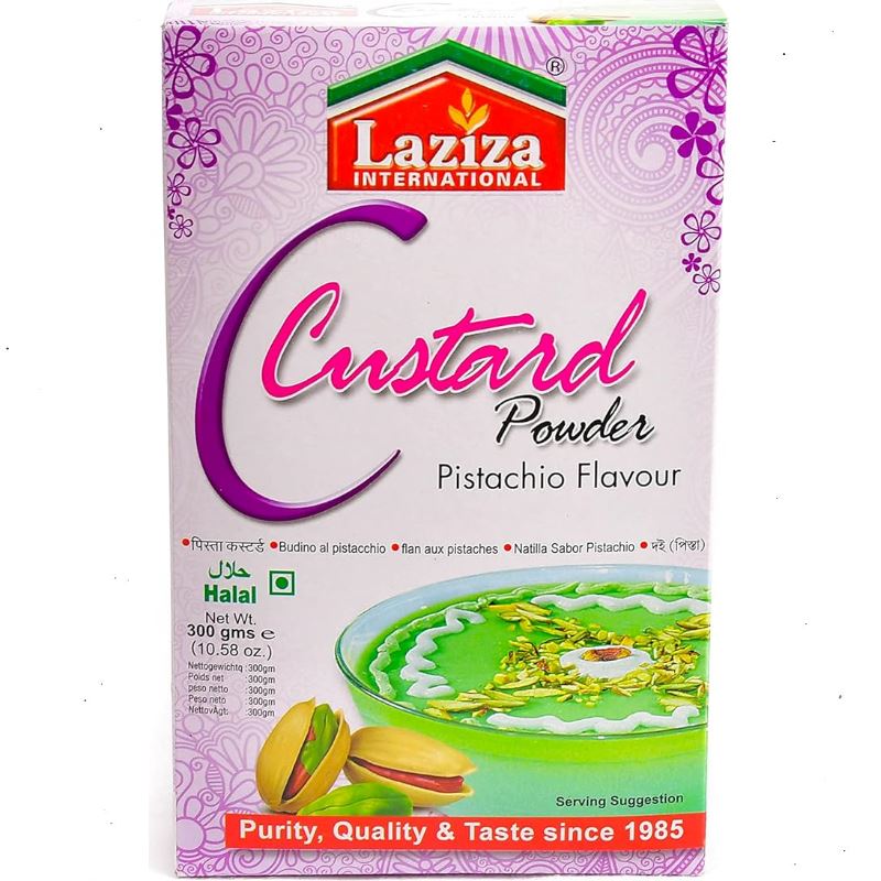 Pistachio Custard Powder 300g - Laziza Laziza 