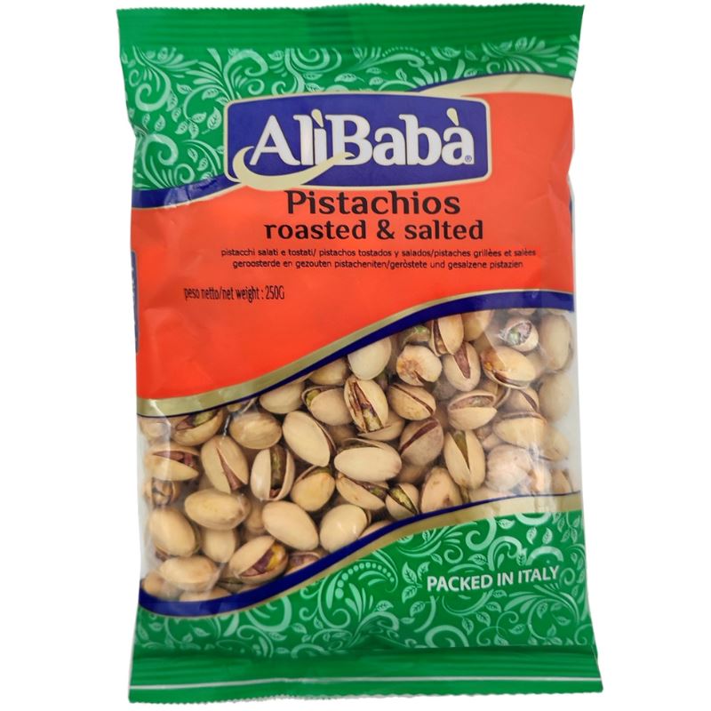 Pistachio Roasted & Salted - Ali Baba Ali Baba 250g 