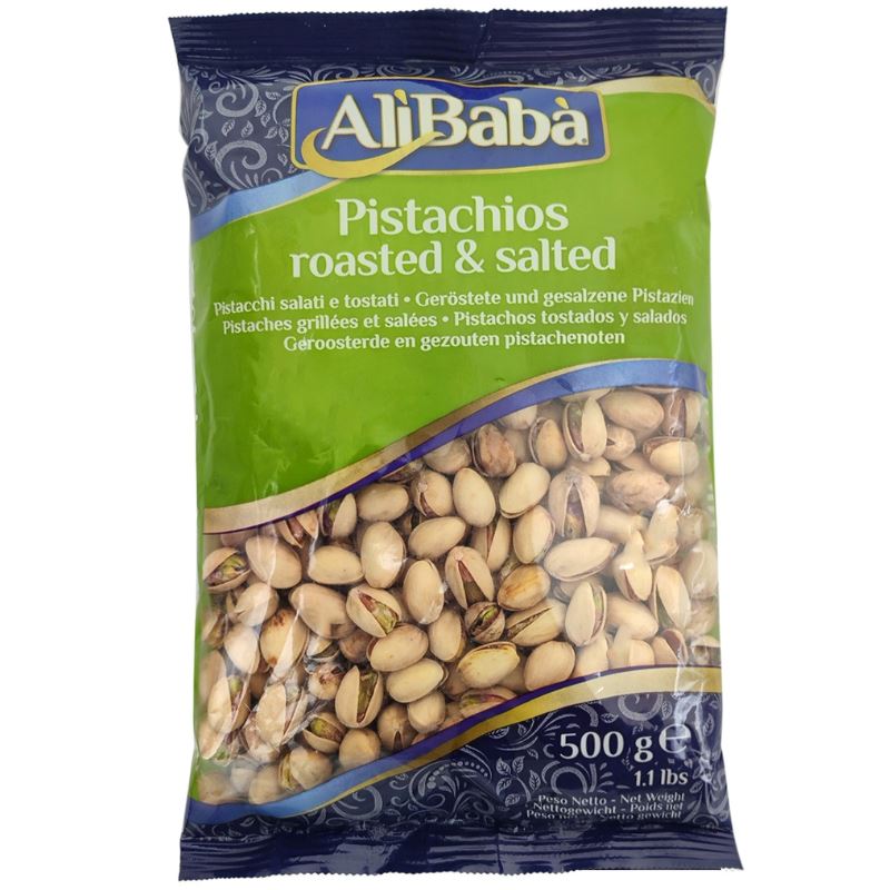 Pistachio Roasted & Salted - Ali Baba Ali Baba 500g 