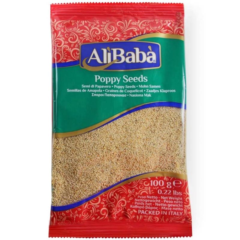 Poppy Seeds White (Khas Khas) - Ali Baba Spice Baazwsh 100g 