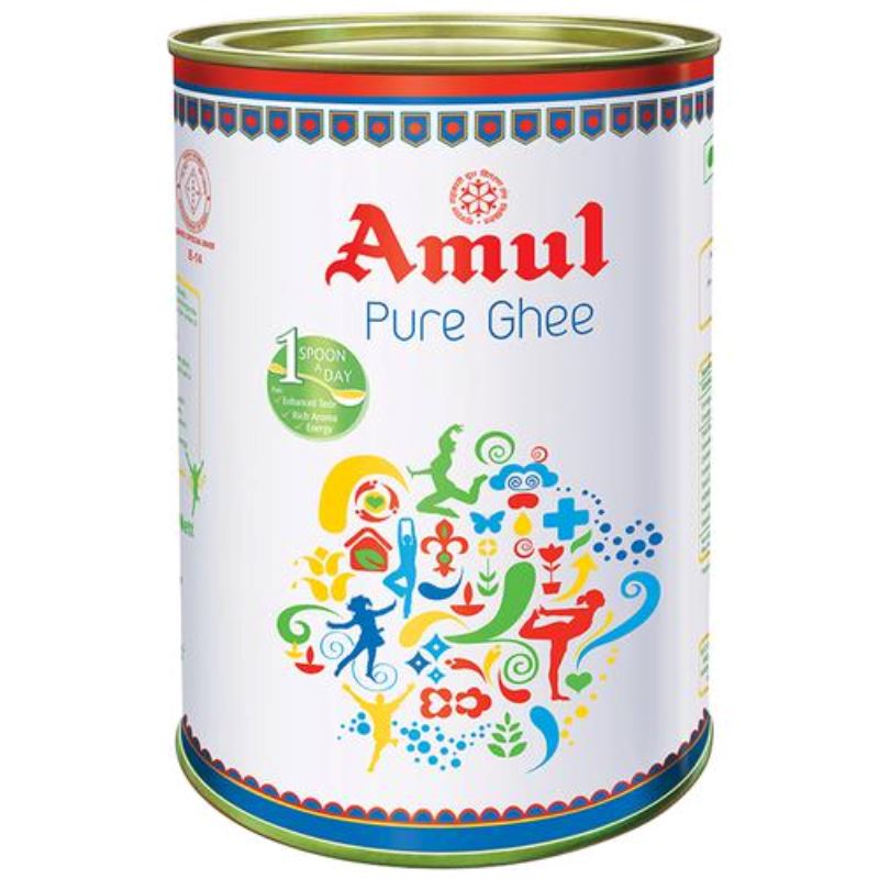 Pure & Organic Desi Ghee 1kg - Amul Amul 