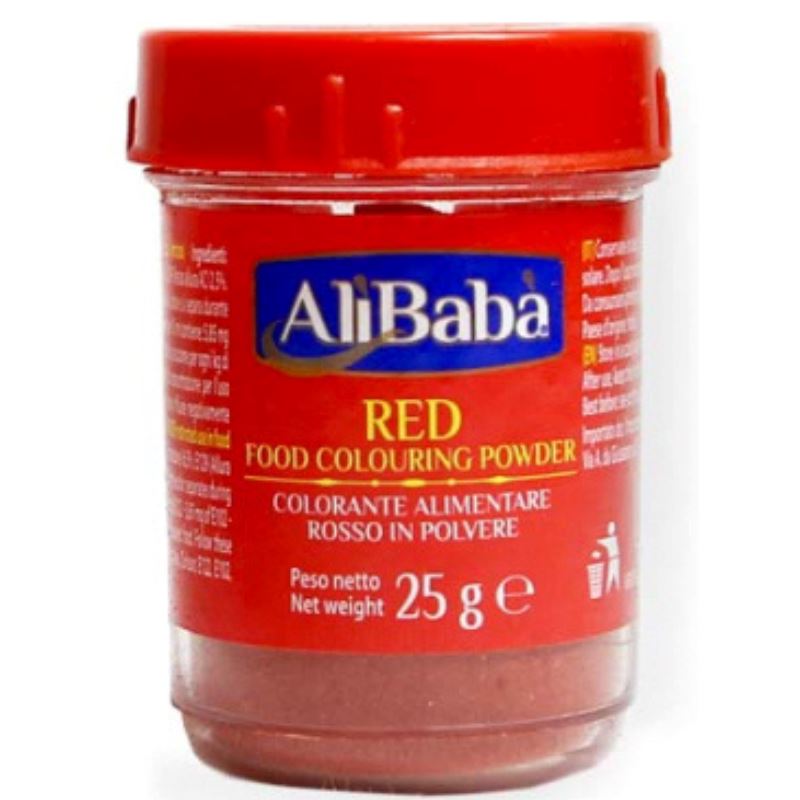 Red Food Colour - TRS/Ali Baba Spice Ali Baba 25g 