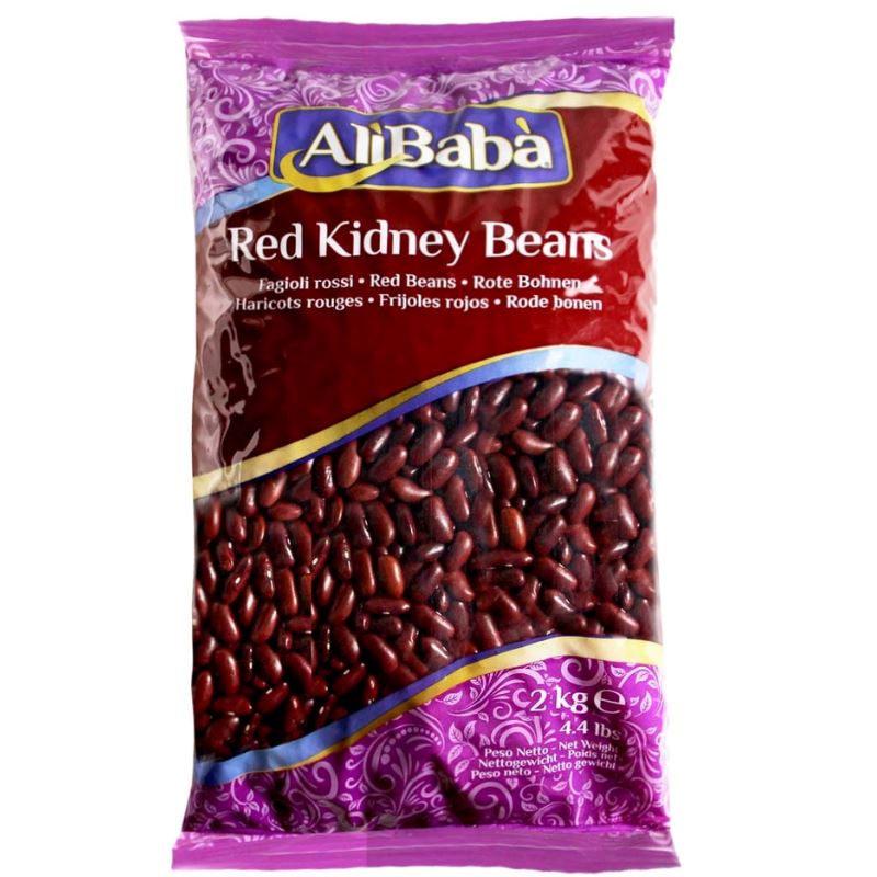 Red Kidney Beans (Rajma) - Ali Baba Baazwsh 2kg 