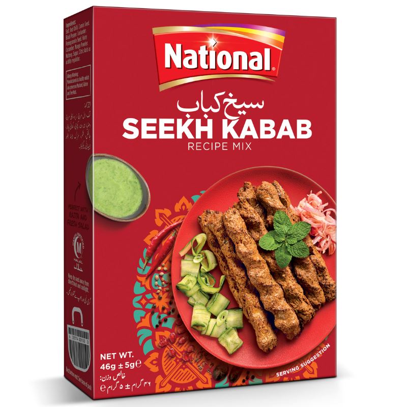 Seekh Kabab 92g - National National 