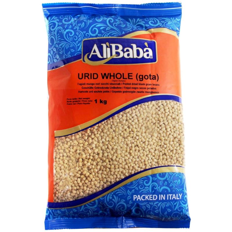 Urid Whole (Gota) 1kg - Ali Baba Baazwsh 