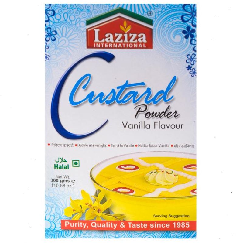 Vanilla Custard Powder 300g - Laziza Baazwsh 