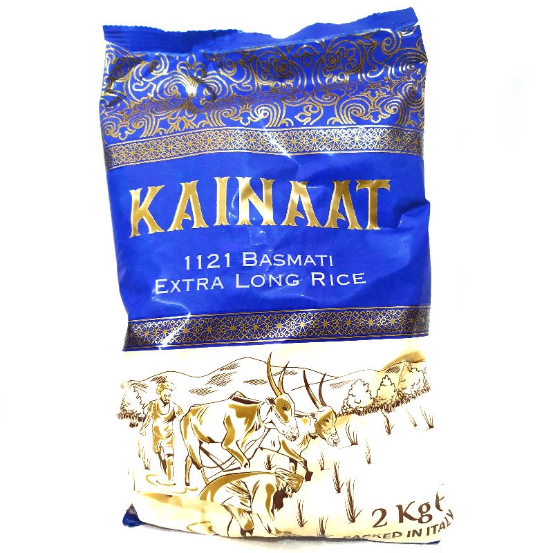 1121 Extra Long Grain Basmati - Kainaat Baazwsh 2kg 