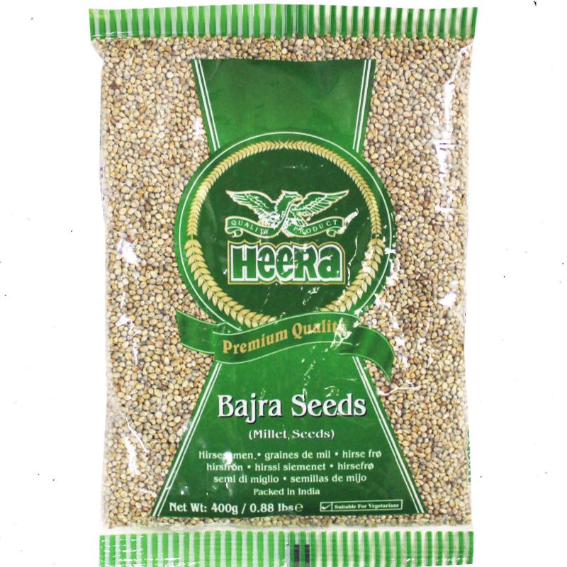 Bajri Seeds Whole 400g - Heera Spice Baazwsh 