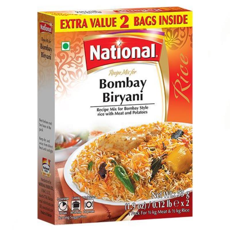 Bombay Biryani Masala 110g - National Baazwsh 