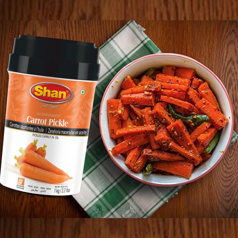 Carrot Pickle 1kg - Shan Baazwsh 