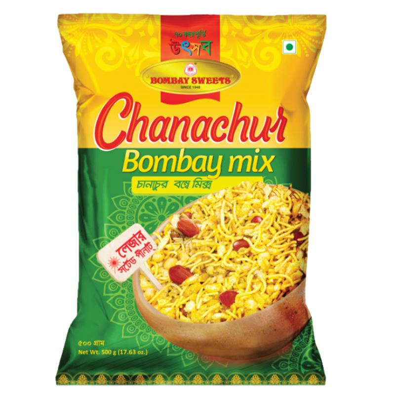 Chanachur Bombay Mix 275g - Bombay Sweets Baazwsh 