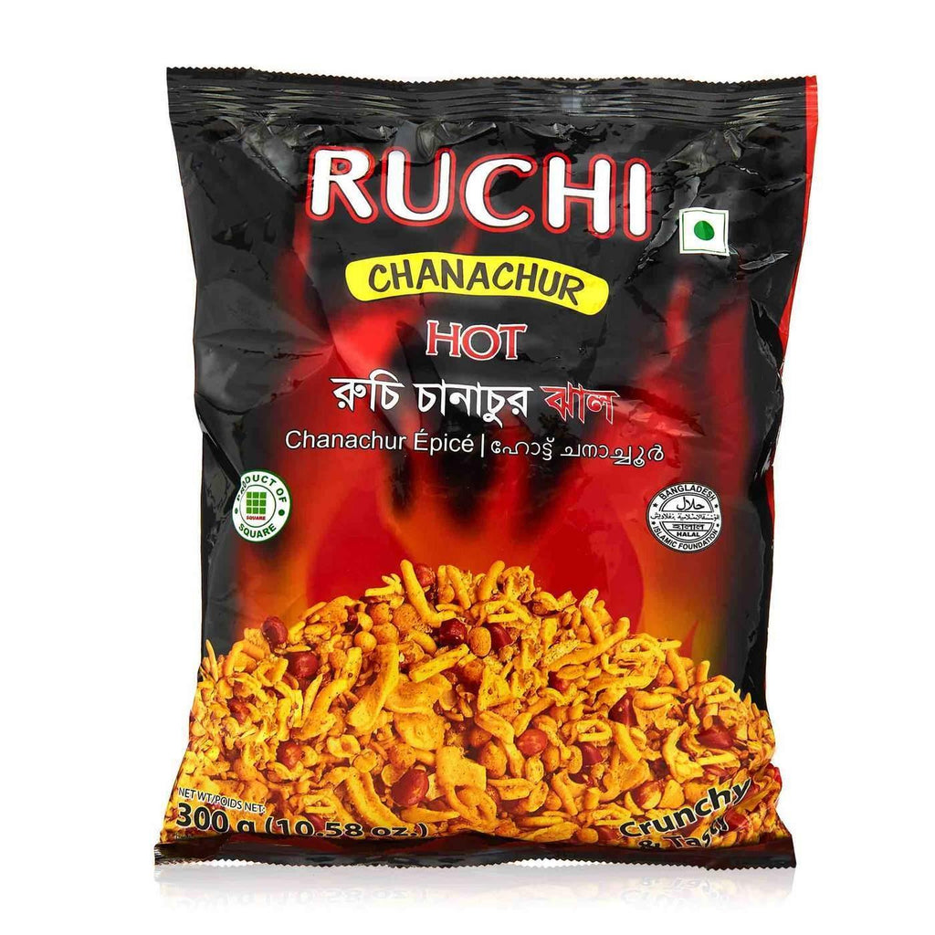 Chanachur Hot Flavor - Ruchi Baazwsh 300g 