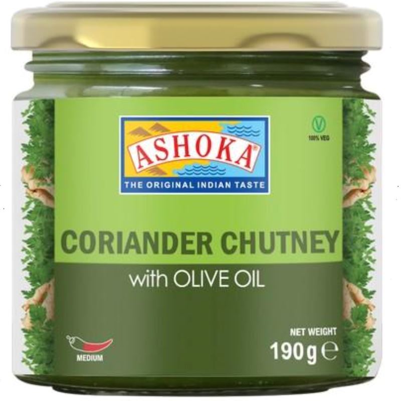 Coriander Chutney 190g Ashoka Baazwsh