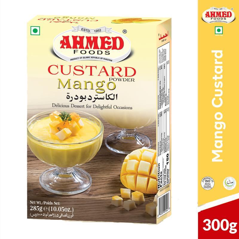 Custard Powder Mango 300g - Ahmed Baazwsh 