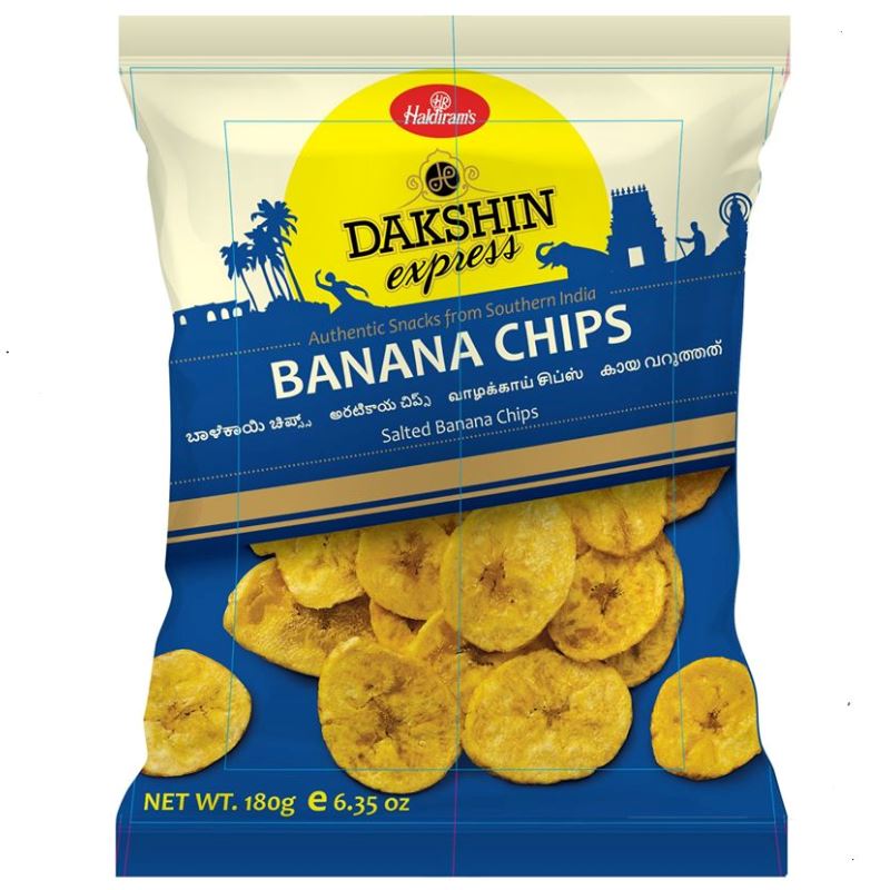 Dakshin Banana Chips 180g - Haldiram's Baazwsh 