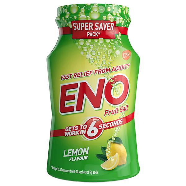 ENO Fruit Salt Lemon Flavour 100g Baazwsh 