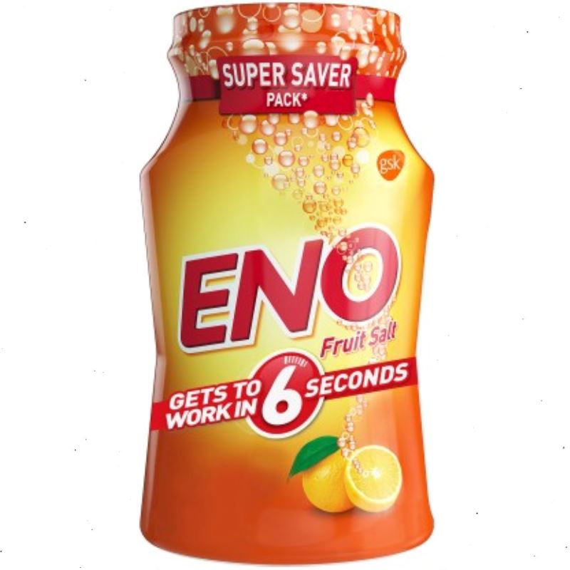 ENO Fruit Salt Orange Flavour 100g Baazwsh 