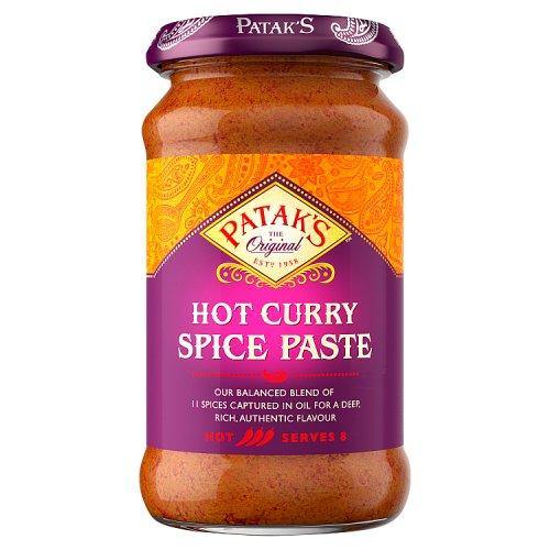 Extra Hot Curry Paste 290g - Patak`s Baazwsh 