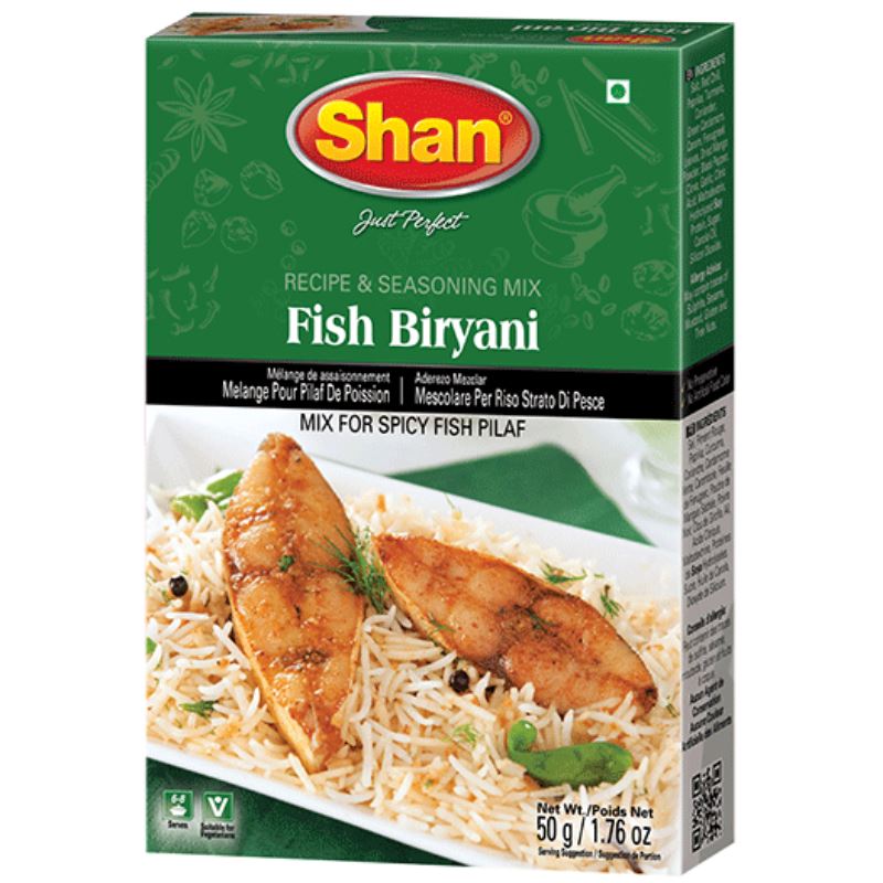 Fish Biryani Masala 50g - Shan Baazwsh 